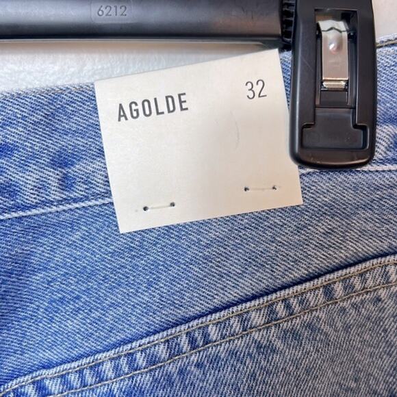 NWT Agolde 90s mid rise loose fit jeans in Fallout wash - Picture 12 of 13